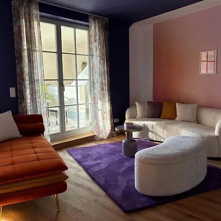 Aner 9 Elegantes Fuer Bis Zu 8 Personen Mit Infrarotsauna Und Grosszuegiger, Offener Loggia Apartament Drezno