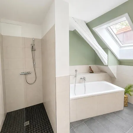 Aner 9 Elegantes Fuer Bis Zu 8 Personen Mit Infrarotsauna Und Grosszuegiger, Offener Loggia Drezno